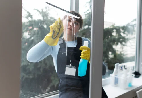 Nettoyage de vitres intérieures et extérieures à Brignon
